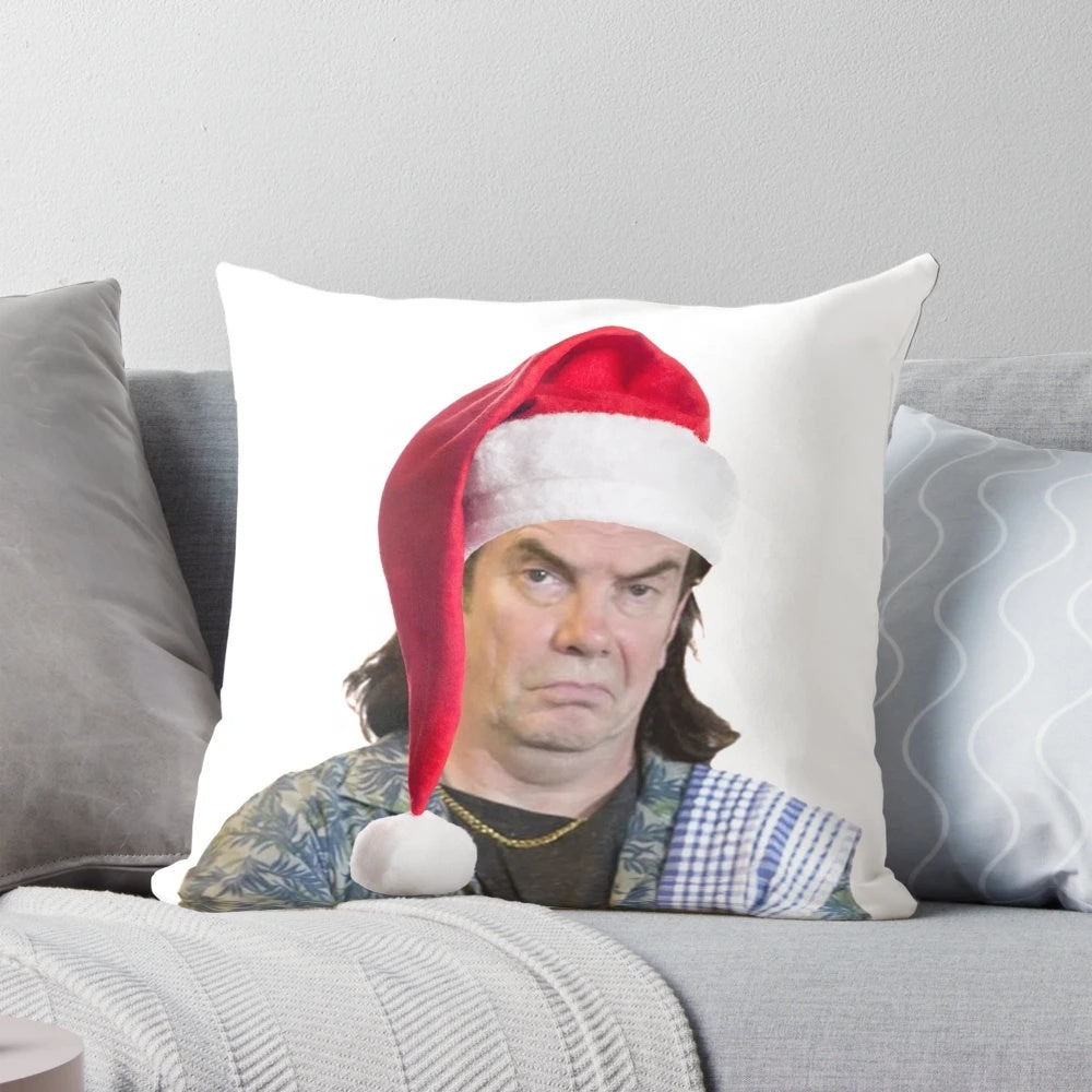 Still Game Boaby Christmas Pillow featuring the iconic character from the beloved Scottish sitcom