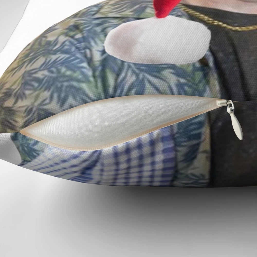 Still Game Boaby Christmas Pillow featuring the iconic character from the beloved Scottish sitcom