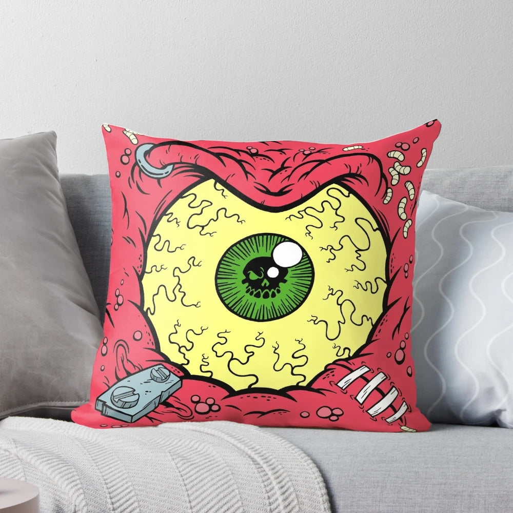 Stink-Eye Monster Eyeball Pillow by Phil Postma for Minion Factory