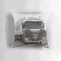 Stobart-themed lorry/truck-shaped pillow for home or office decor
