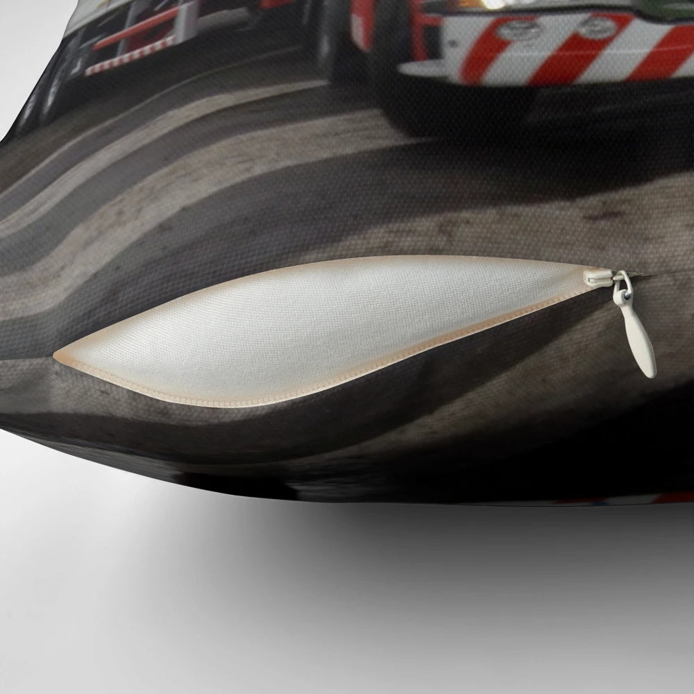 Stobart-themed lorry/truck-shaped pillow for home or office decor