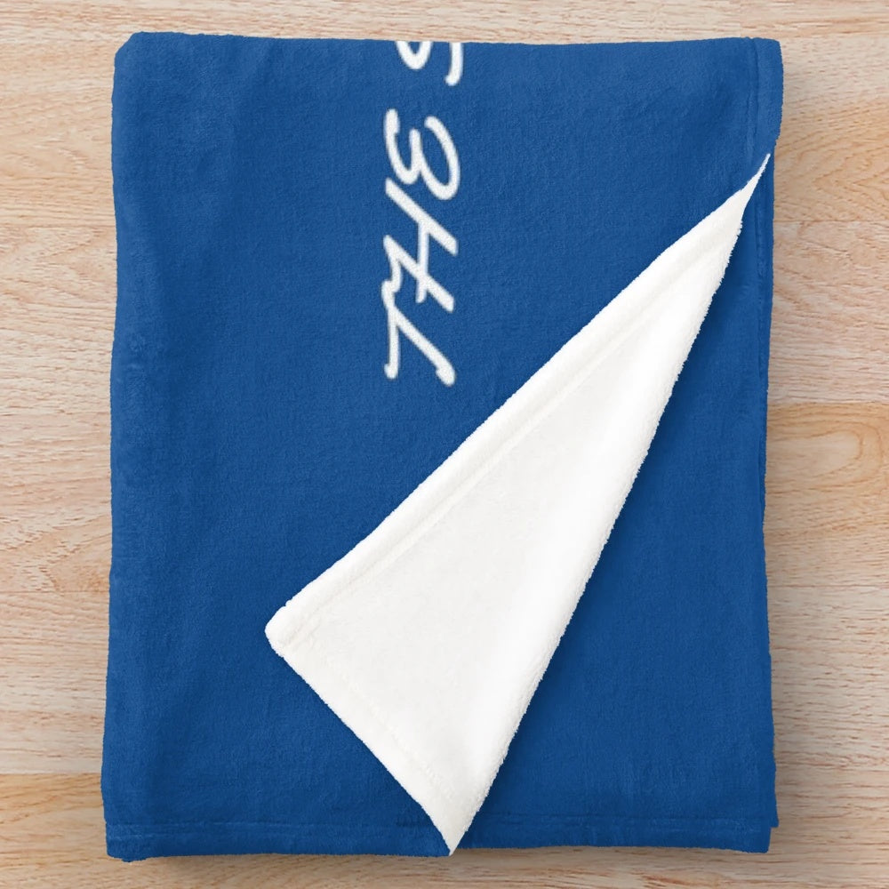 Stockport County FC Inspired Plush Blanket