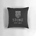 Stoke City FC Grey Football Pillow