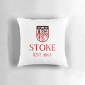 Stoke City Football Pillow featuring the iconic Stoke City emblem