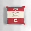 Stoke-on-Trent Oatcake Pillow featuring the iconic Staffordshire Knot
