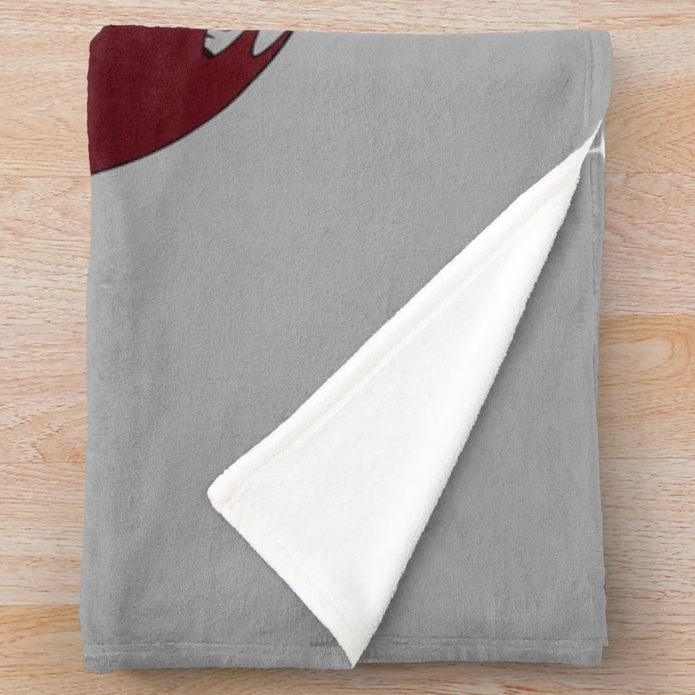 Stolas Helluva Boss inspired plush blanket