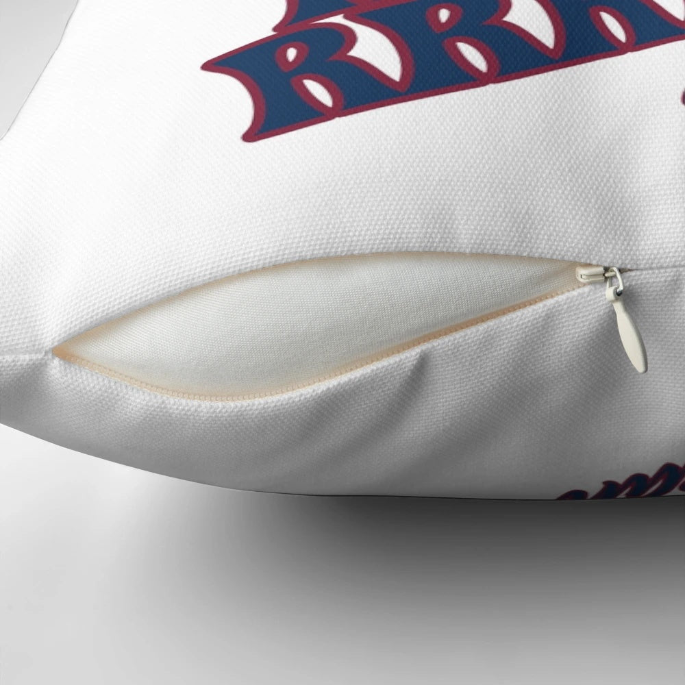 A cozy pillow featuring the character Dustin from the Netflix series Stranger Things, with the caption "Can't resist those pearls."