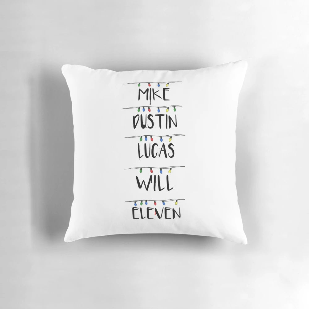 Stranger Things Eleven 011 Horror Pillow
