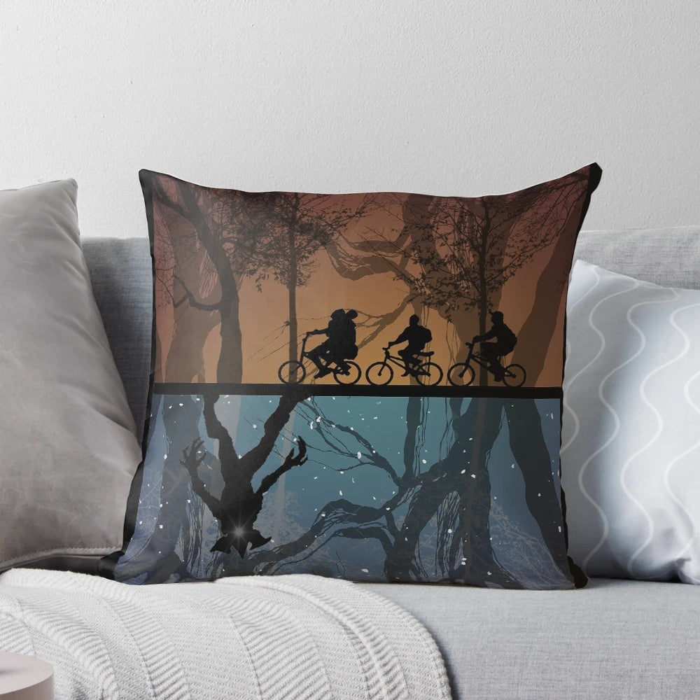 Stranger Things Inspired Decorative Throw Pillow