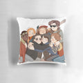 Soft, cozy pillow featuring characters from the popular TV series Stranger Things