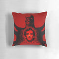 Stranger Things Vecna and Henry Creel Throw Pillow featuring the Upside Down and psychic powers