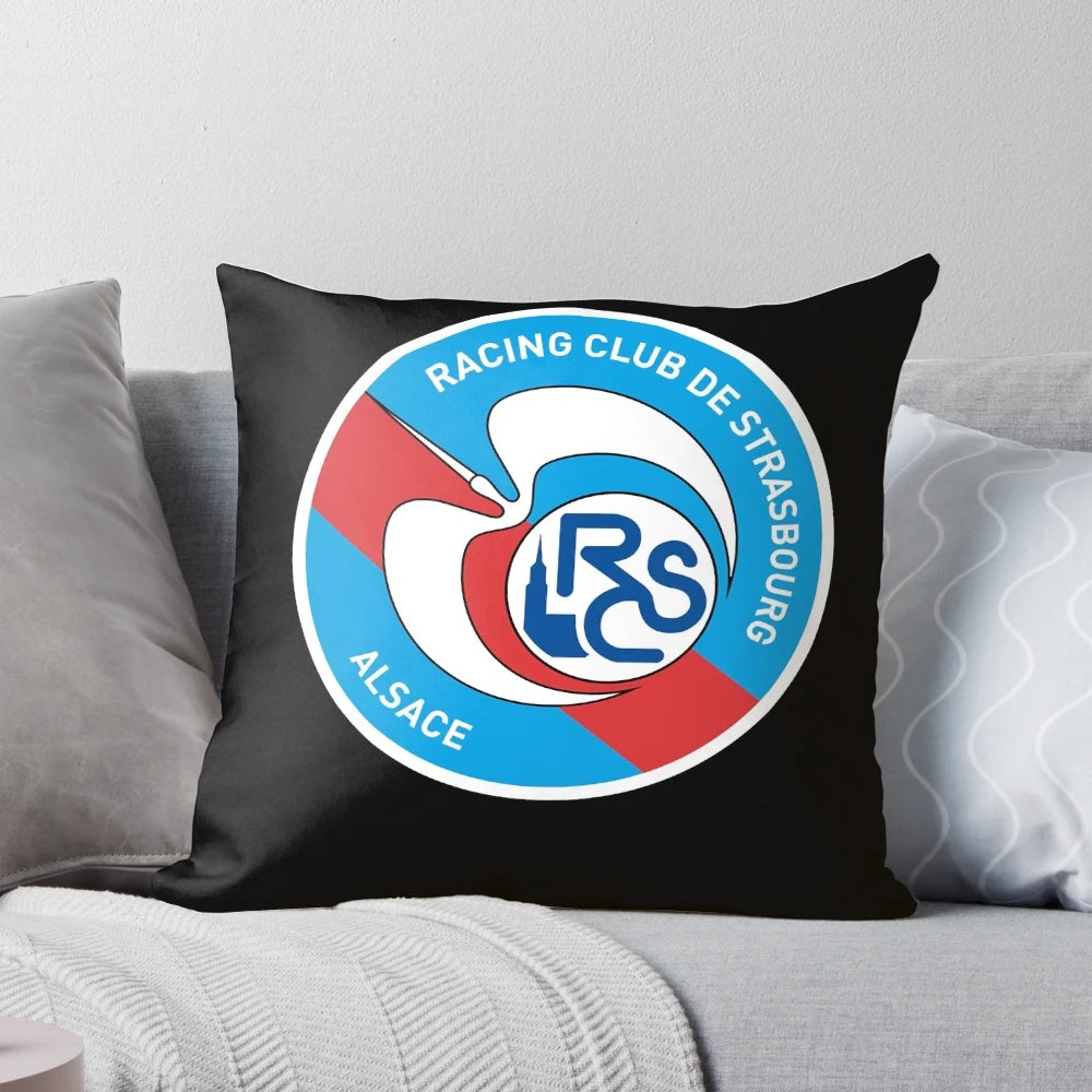 Strasbourg Racing Club de Strasbourg Alsace Football Club Decorative Pillow
