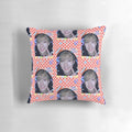 Stray Kids Bangchan decorative pillow featuring a kawaii design with photocard and selca elements