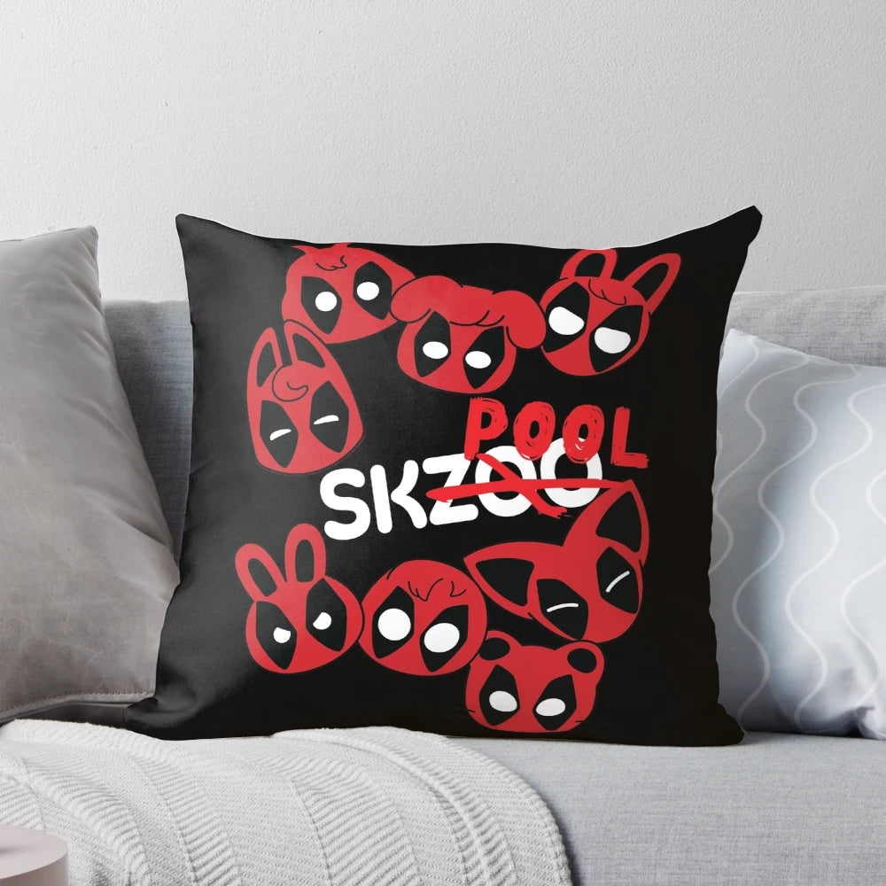 Stray Kids Dark Pillow - SKPOOL Superhero Kpop Cushion