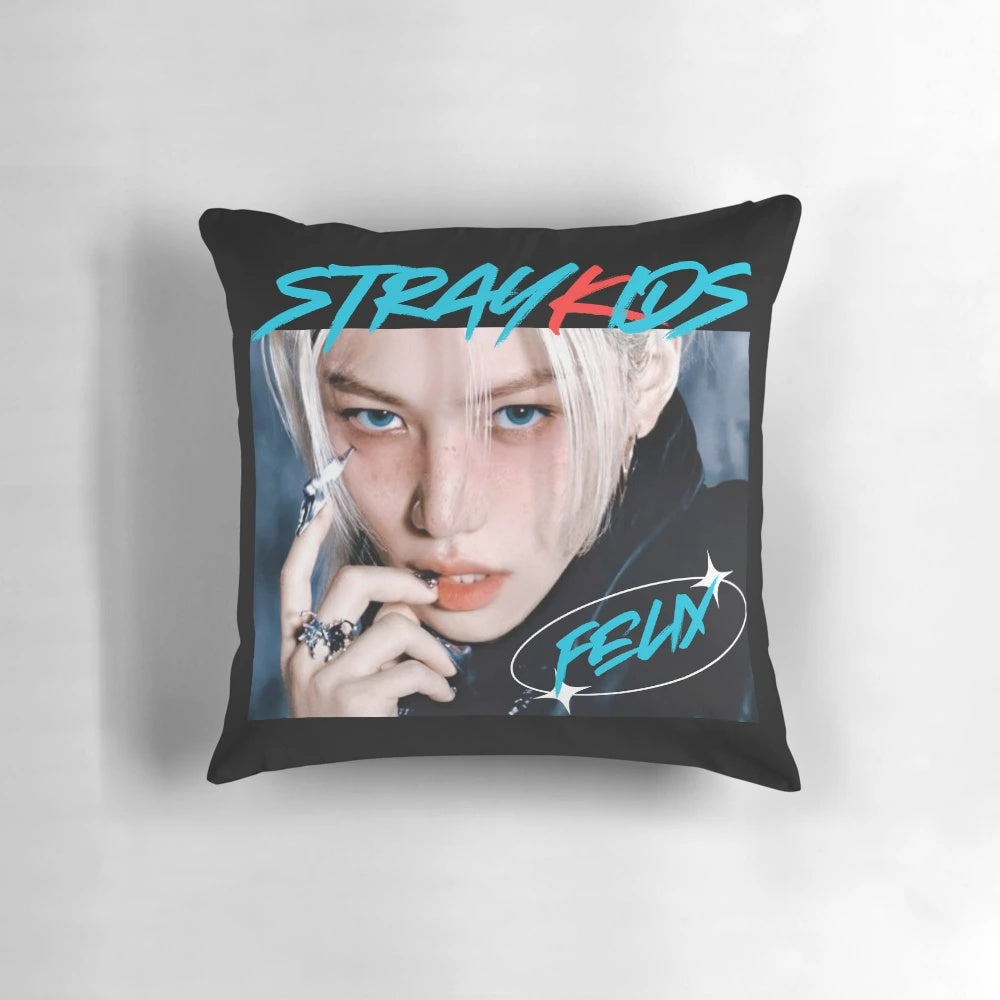 Stray Kids Felix K-pop Fan Made Pillow
