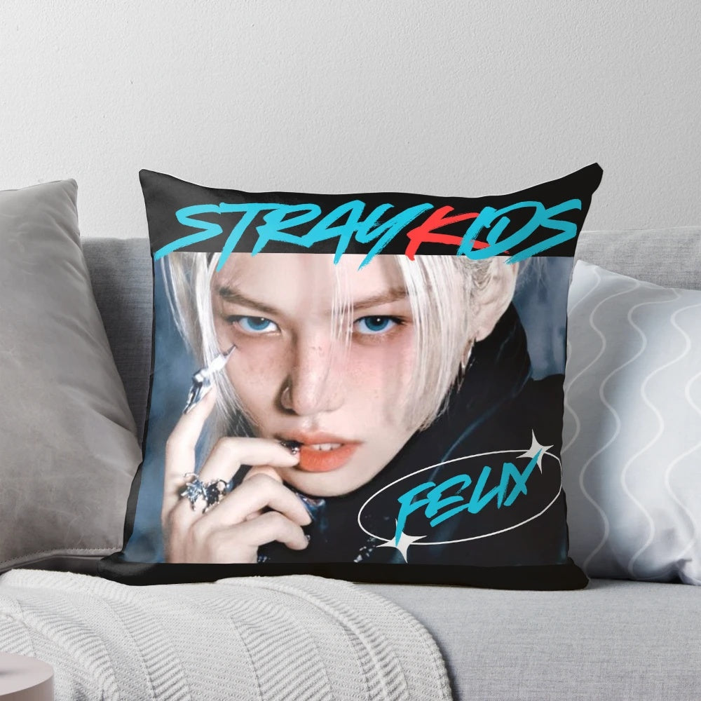 Stray Kids Felix K-pop Fan Made Pillow