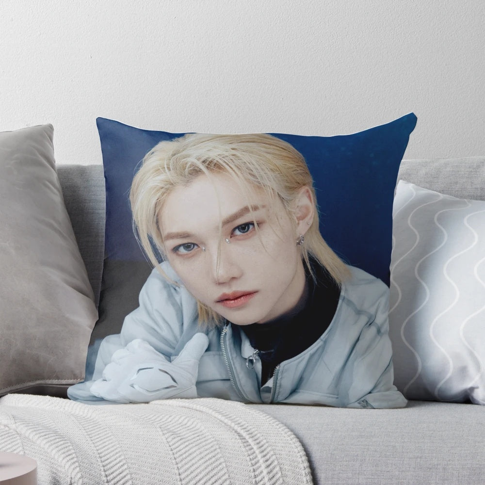 Stray Kids Felix Official Pillow - Lightweight, Comfortable Kpop Merchandise