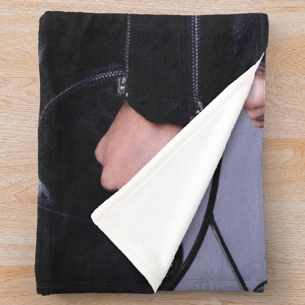 Stray Kids Han-Inspired Plush Blanket