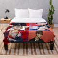 Stray Kids Inspired Han Jisung Themed Plush Blanket