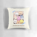 Stray Kids SKZOO plush pillow, featuring members of the K-pop group Stray Kids