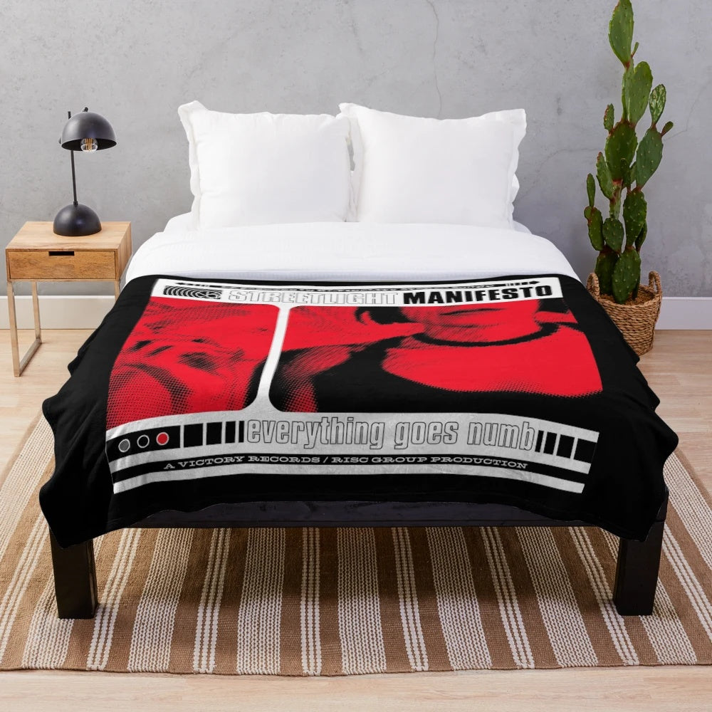 Streetlight Manifesto Inspired Plush Blanket