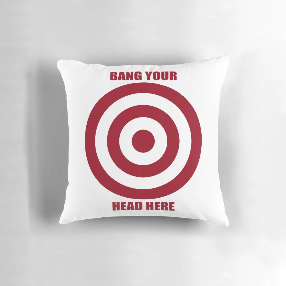 Stress Relief Pillow for Meditation, Relaxation, and Head-Banging