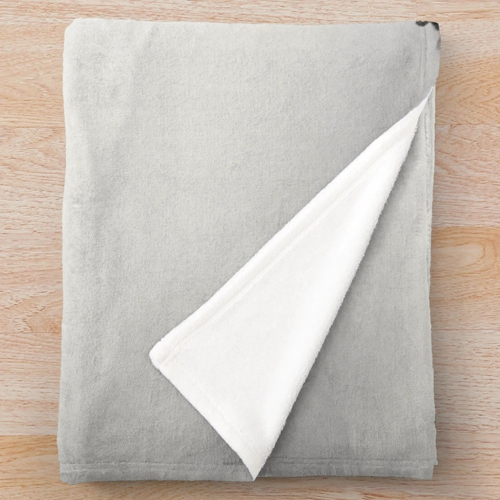 Armored samurai plush blanket with katana sword and Japanese-inspired design