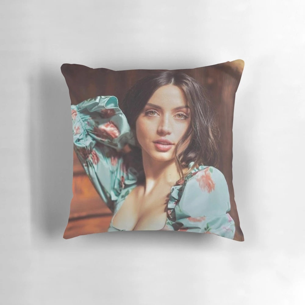 Soft, comfortable and stylish Ana De Armas pillow