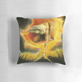 Pillow featuring William Blake's "Ancient of Days" painting in high definition