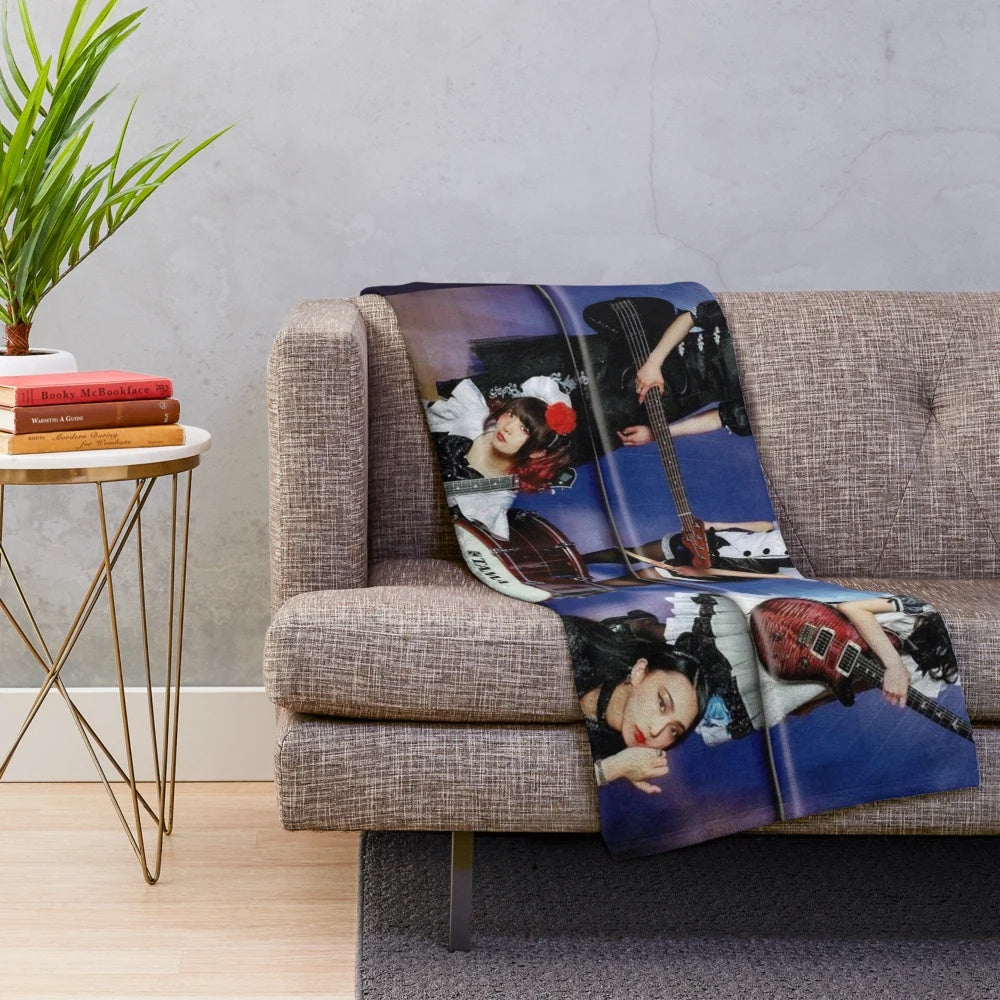 Cozy Band Maid Inspired Plush Blanket