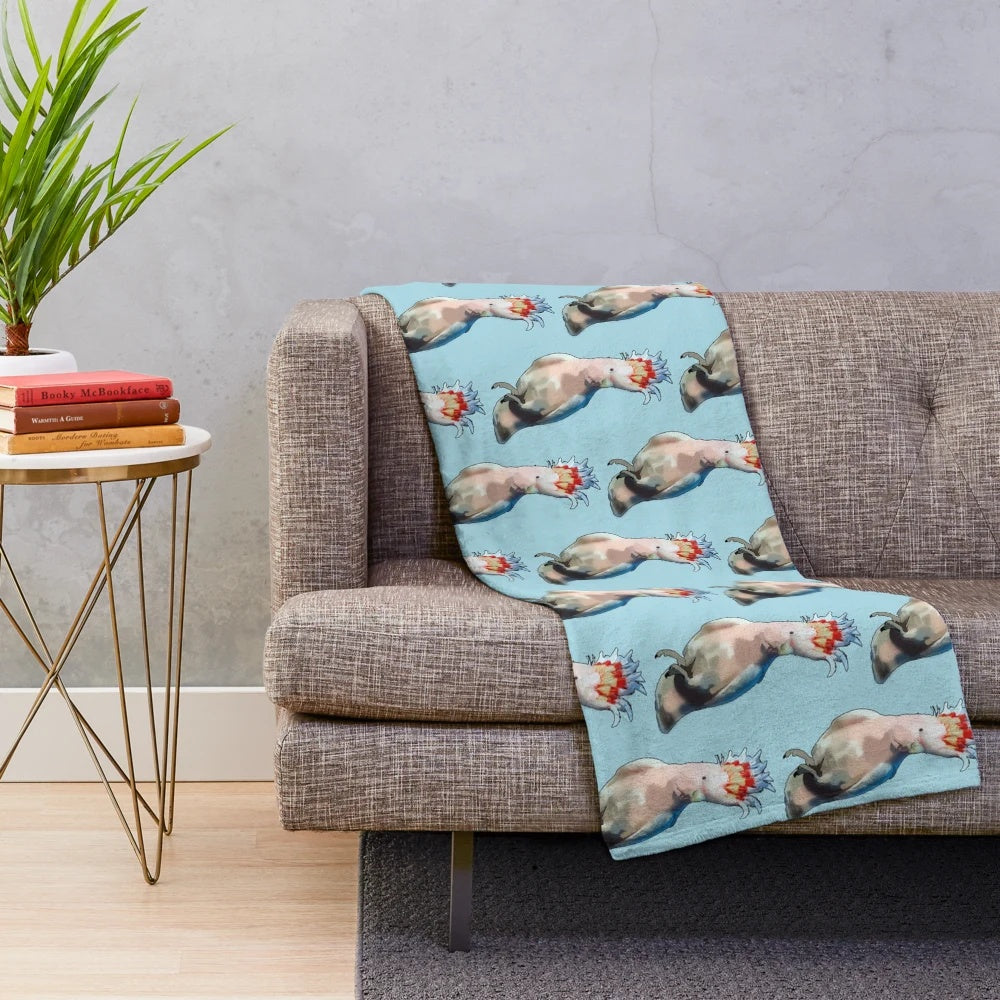 Gorgeous Major Mitchell's Cockatoo Plush Blanket