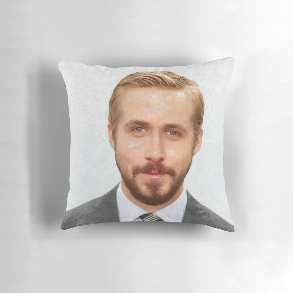 Digital art portrait of the famous actor Ryan Gosling