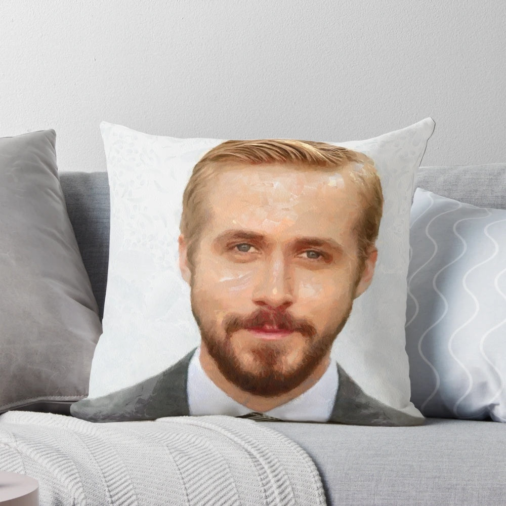 Digital art portrait of the famous actor Ryan Gosling
