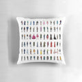 Stylish Villanelle-inspired fashion pillow from "Killing Eve"