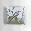 Vibrant image of a southern yellow-billed hornbill, a majestic bird native to southern Africa.