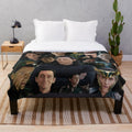 Tom Hiddleston Collage Plush Blanket