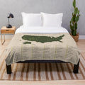 US National Parks Inspired Plush Blanket
