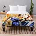 Vegeta Dragon Ball Fan Art Plush Blanket