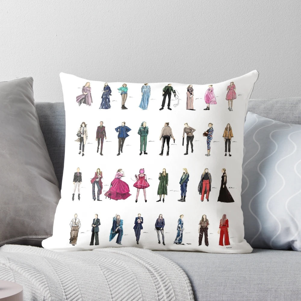 Decorative Killing Eve Villanelle Fashion Inspired Throw Pillow