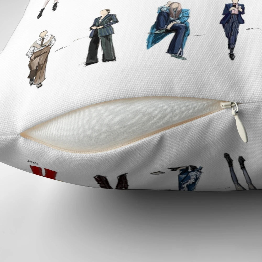 Decorative Killing Eve Villanelle Fashion Inspired Throw Pillow