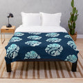 Watercolor-style plush blanket featuring the iconic Lan Sect from the hit show The Untamed