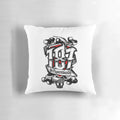 187 Smokezz Hip Hop Pillow with Artistic Graffiti Design