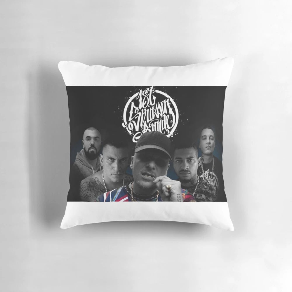 187 Strassenbande rap-inspired pillow with cool design