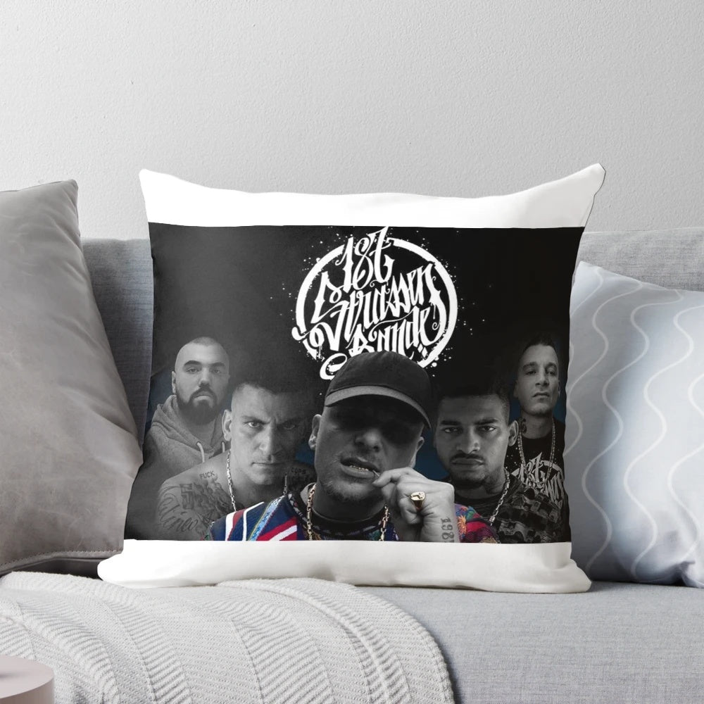 187 Strassenbande rap-inspired pillow with cool design