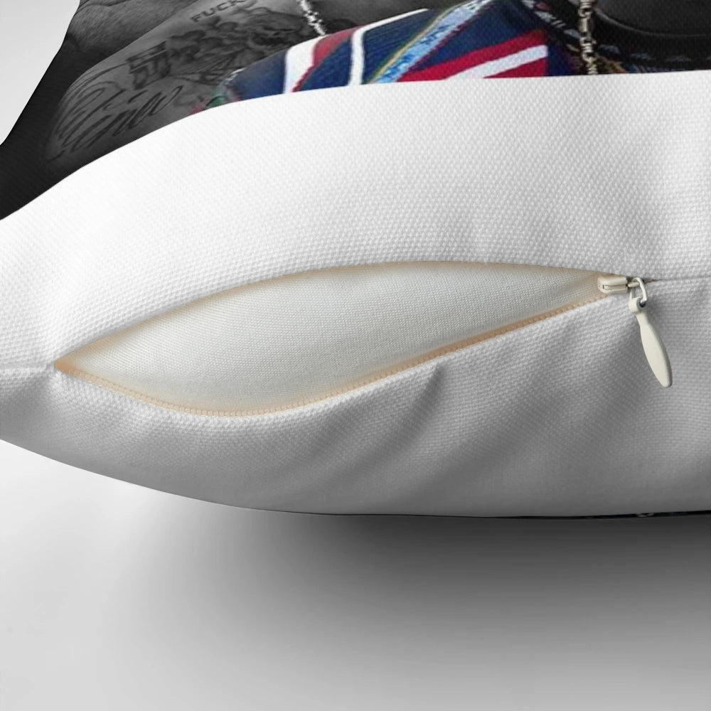 187 Strassenbande rap-inspired pillow with cool design