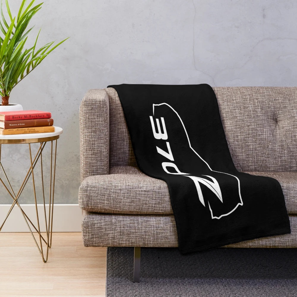 Nissan 370z inspired plush blanket