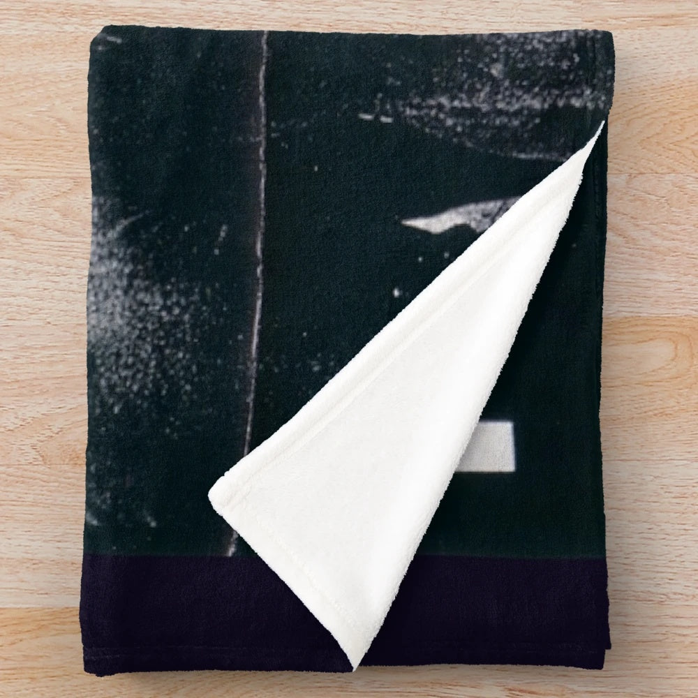 Abstract Pink Floyd Inspired Plush Blanket