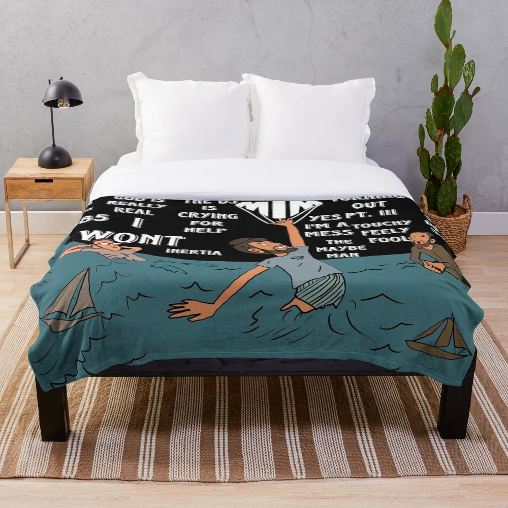 AJR The Maybe Man Inspired Plush Blanket