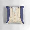 Alexander Hamilton inspired decorative pillow with a classic design
