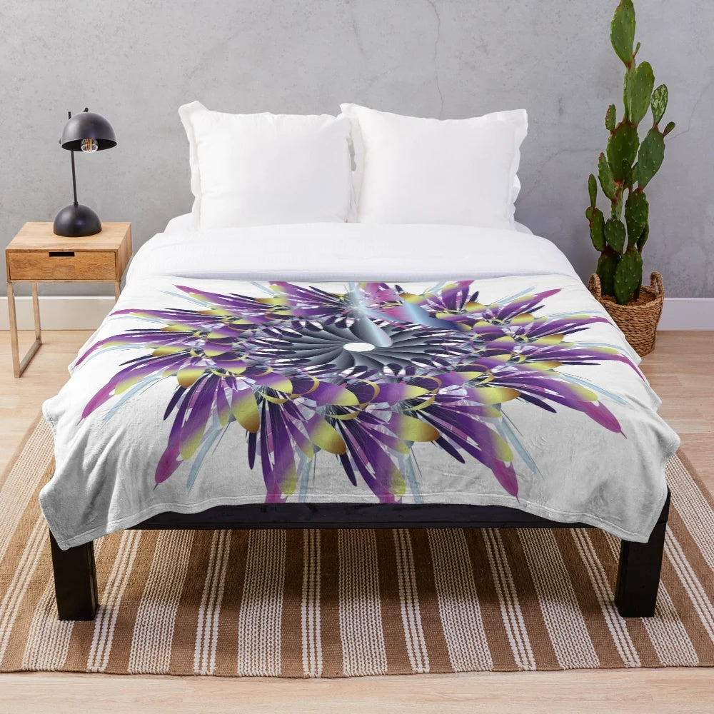 Soft and Luxurious Designer's Plush Blanket